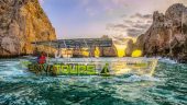 Glass Bottom Boat tour of the Arch in Cabo.