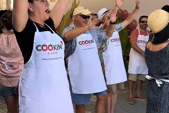 Cooking Tacos and Mixology Class with Latino Dancing Lessons in Cabo San Lucas