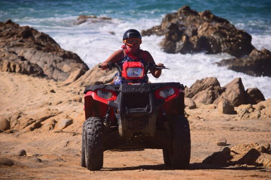 Cabo Migrino Beach & Desert ATV Tour and Tequila Tasting