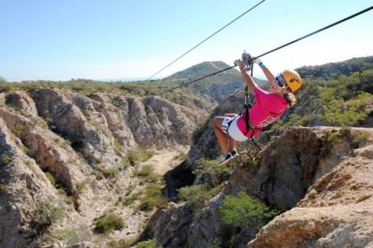 Ziplines and Rappelling Tour