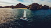 Relaxing trip under sail