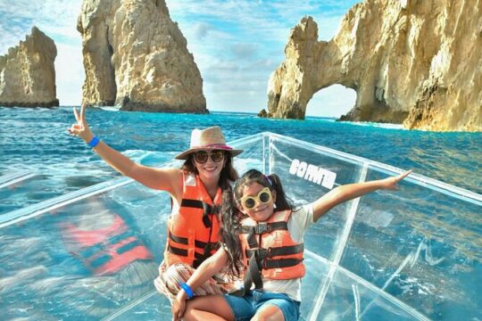 Cabo San Lucas Bay Glass Bottom Boat Tour