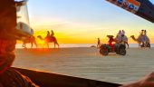 Beautiful sunset tour