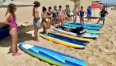 Great time learning to surf