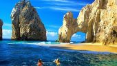 Nice little beach for a swim