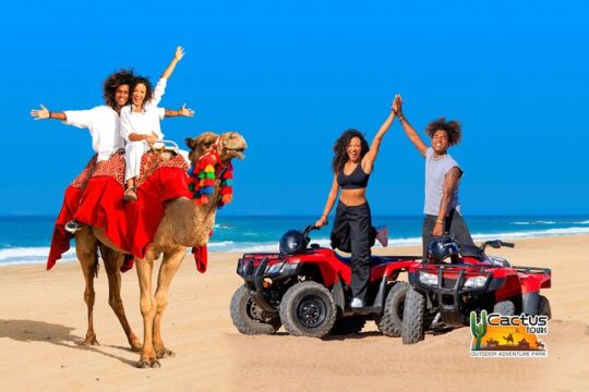 Combo 4x4 Automatic ATV and Camel Ride Tour in Cabo San Lucas